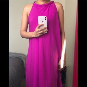Pink elegant Rachel Roy long dress for women